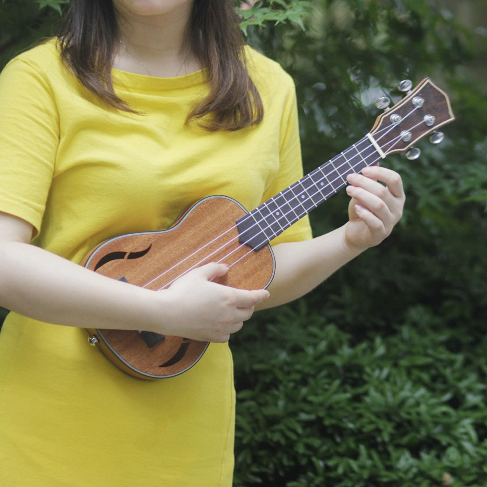 Wood Ukulele Per Principianti Da 21 Pollici In Legno Ukelele Per Adulti Starter Professionista Ukulele Set Con Borsa