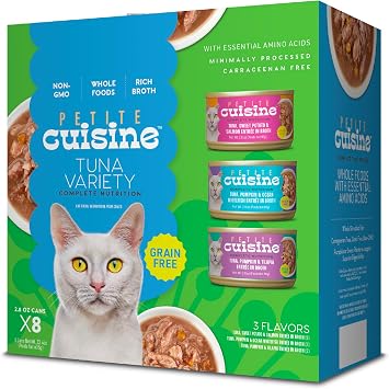 PETITE CUISINE Wholefoods Variety Pack Tuna, 2.8 oz. (8 Count)