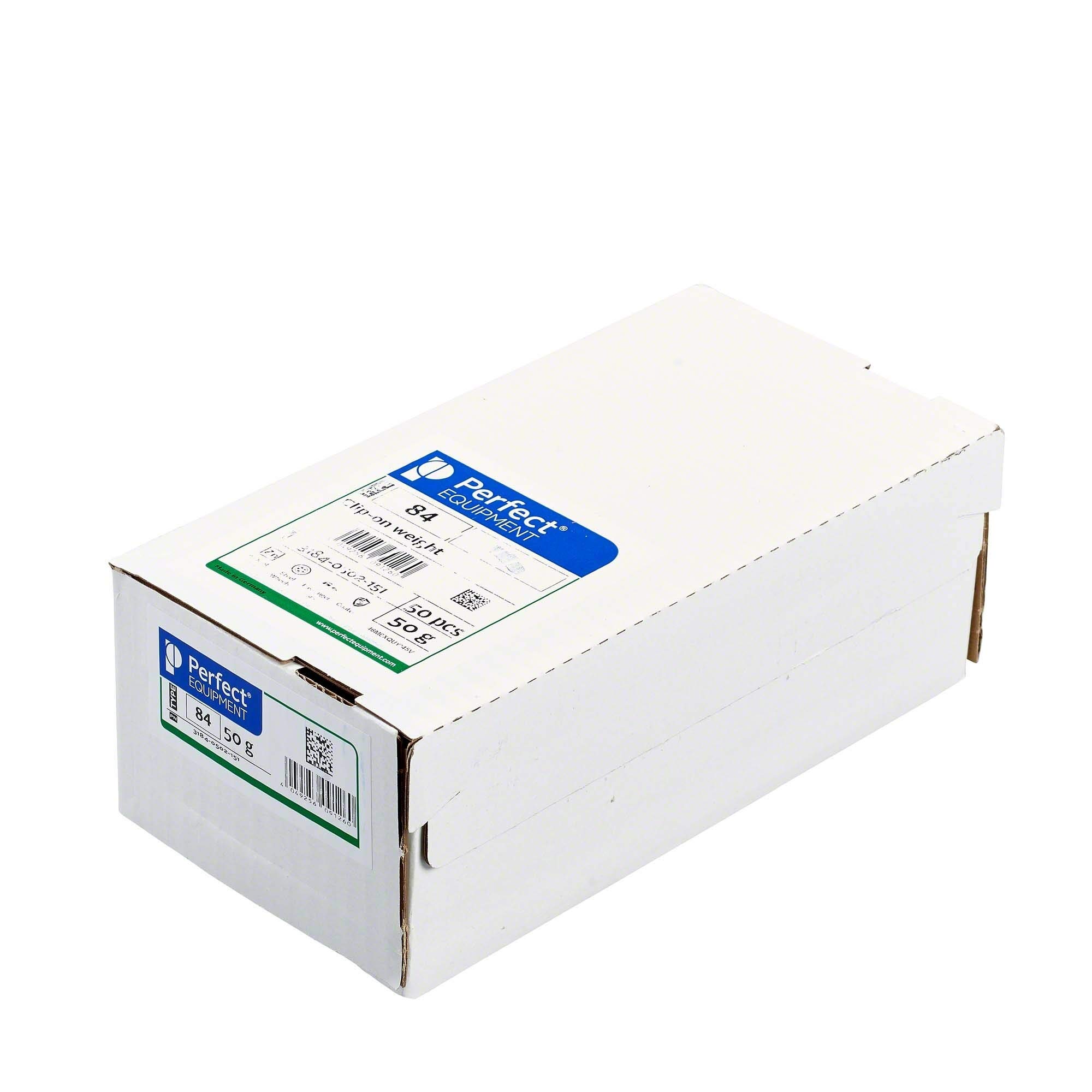 PERFECT EQUIPMENT 3184-0502-151 Auswuchtgewichte Stahlfelgen Silber beschichtet 50g | Wuchtgewichte Schlaggewichte Stahlfelgen | Schlaggewichte Reifen