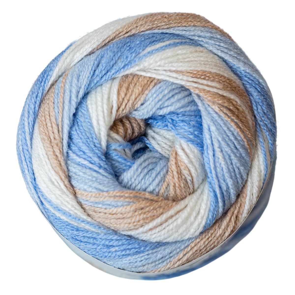 Emu Funfair Swirl DK Acrylic Yarn 150g Cake 450m, Dodgems - 006