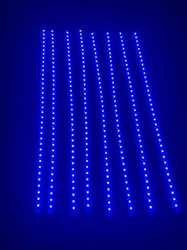 Miniatura 8 de Sando Tech - 8 tiras de luz de 5 pies y 60 pulgadas de color de ensueño RGB IP68 para Polaris Slingshot Hood Grill tiras de luz bajo 8 enchufes