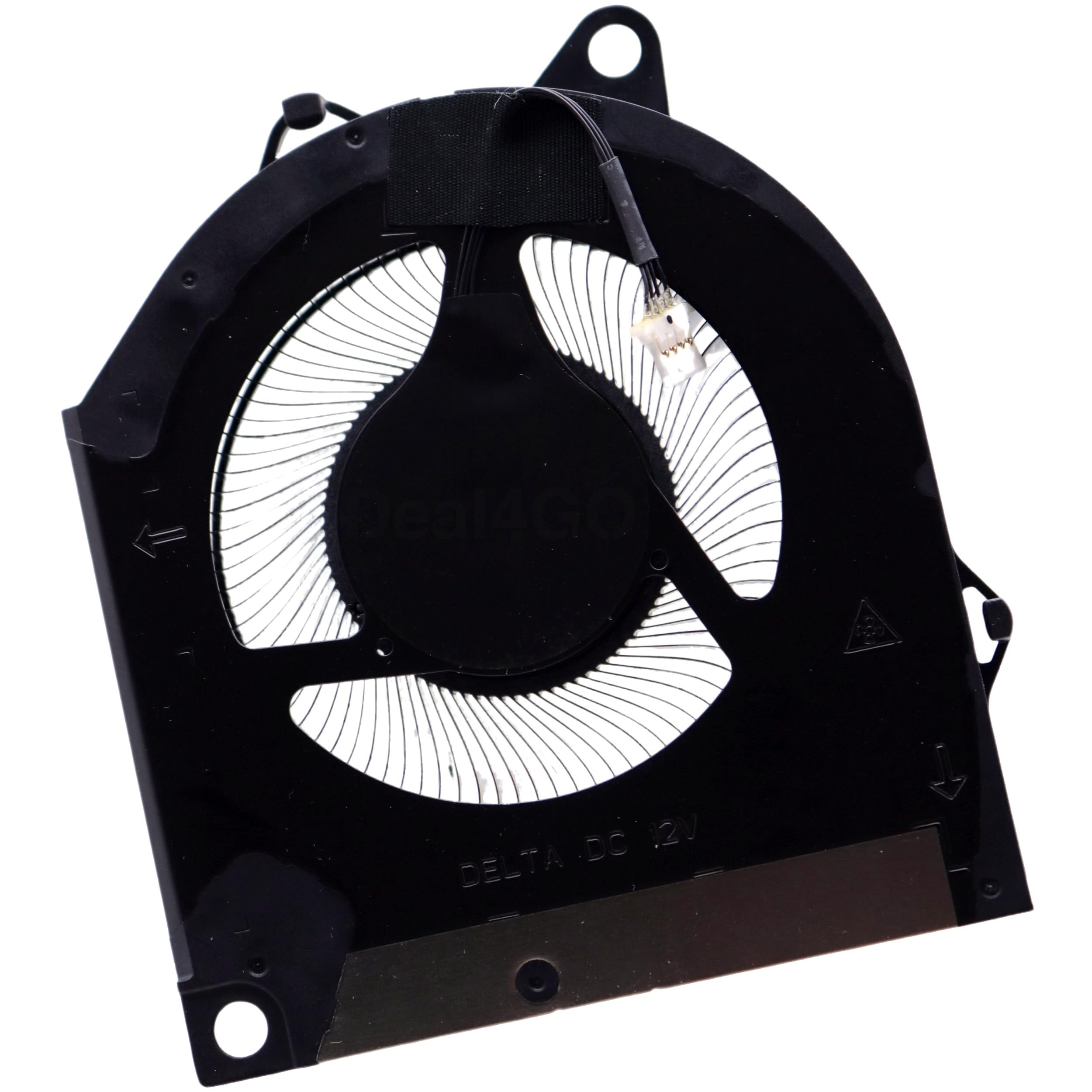 Deal4GO 12V GPU Graphics Cooling Fan Replacement for Dell G15 5530 G16 7630 2023 with RTX 4050 4060 4070
