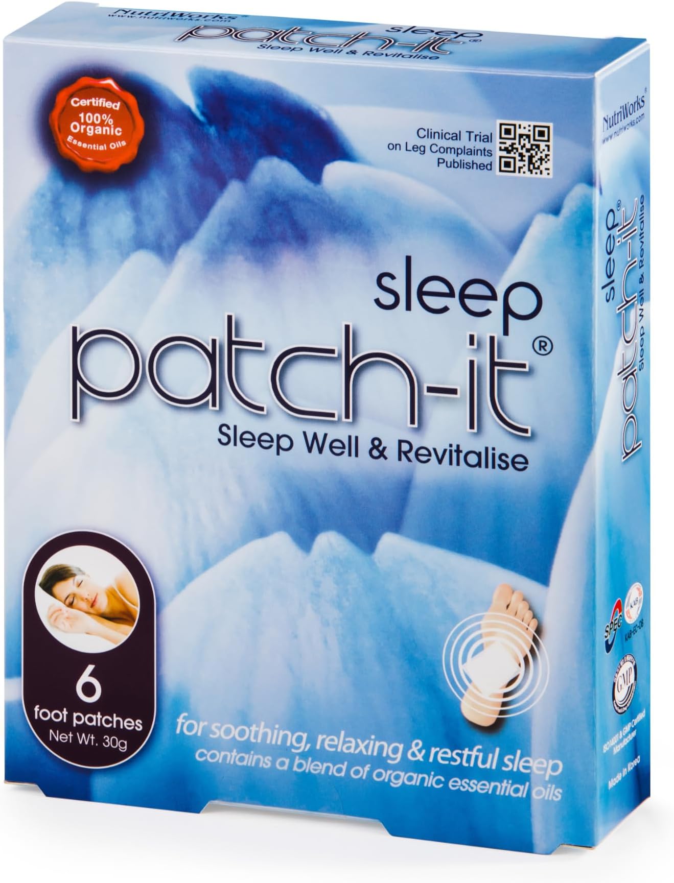 The Patch-It Series Sleep Patch-It - Pack of 6