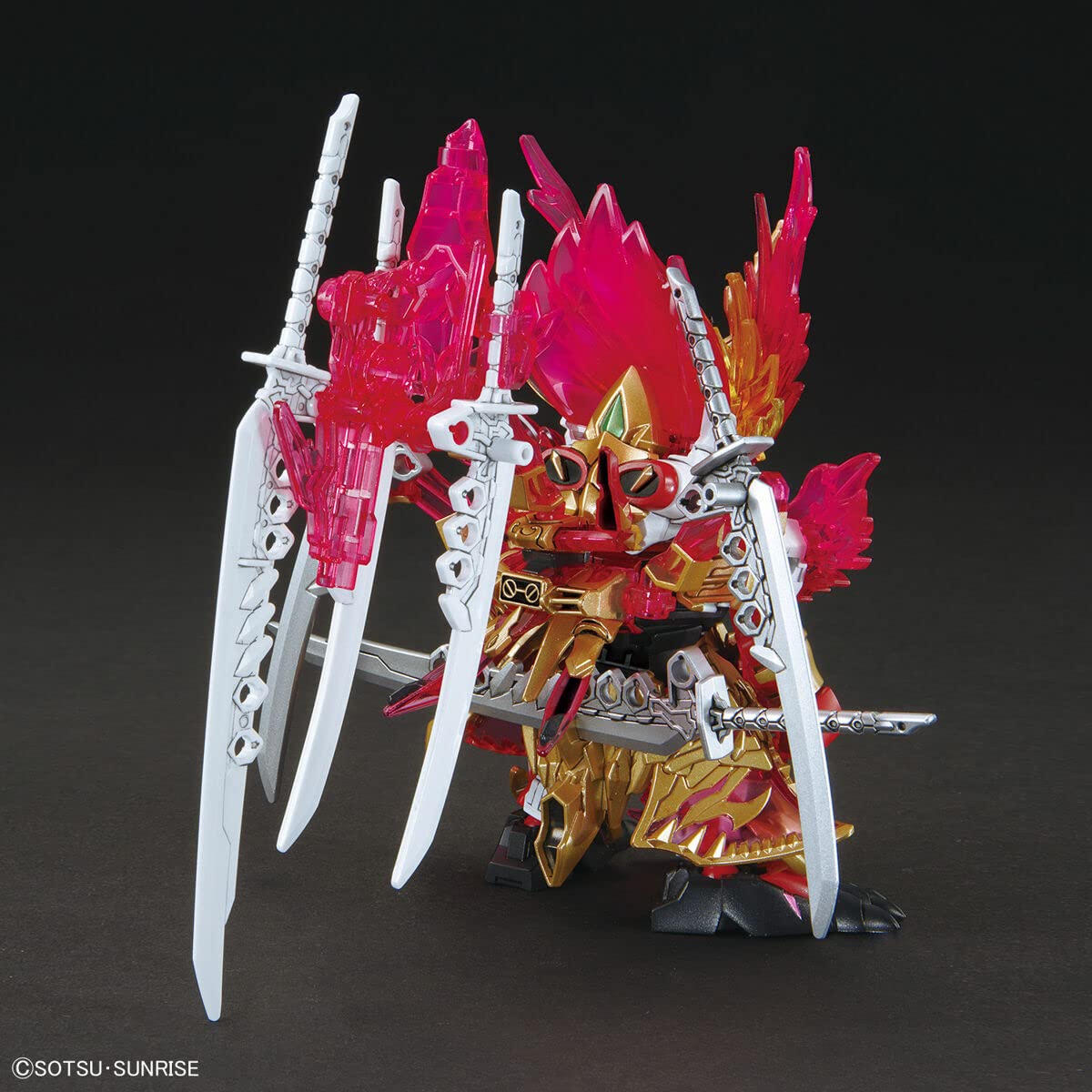 Bandai Hobby - Maquette Gundam - Sun Quan Gundam Astray He Yan Xiang Hu Gundam Gunpla SD 8cm - 4573102640109 - Image 4