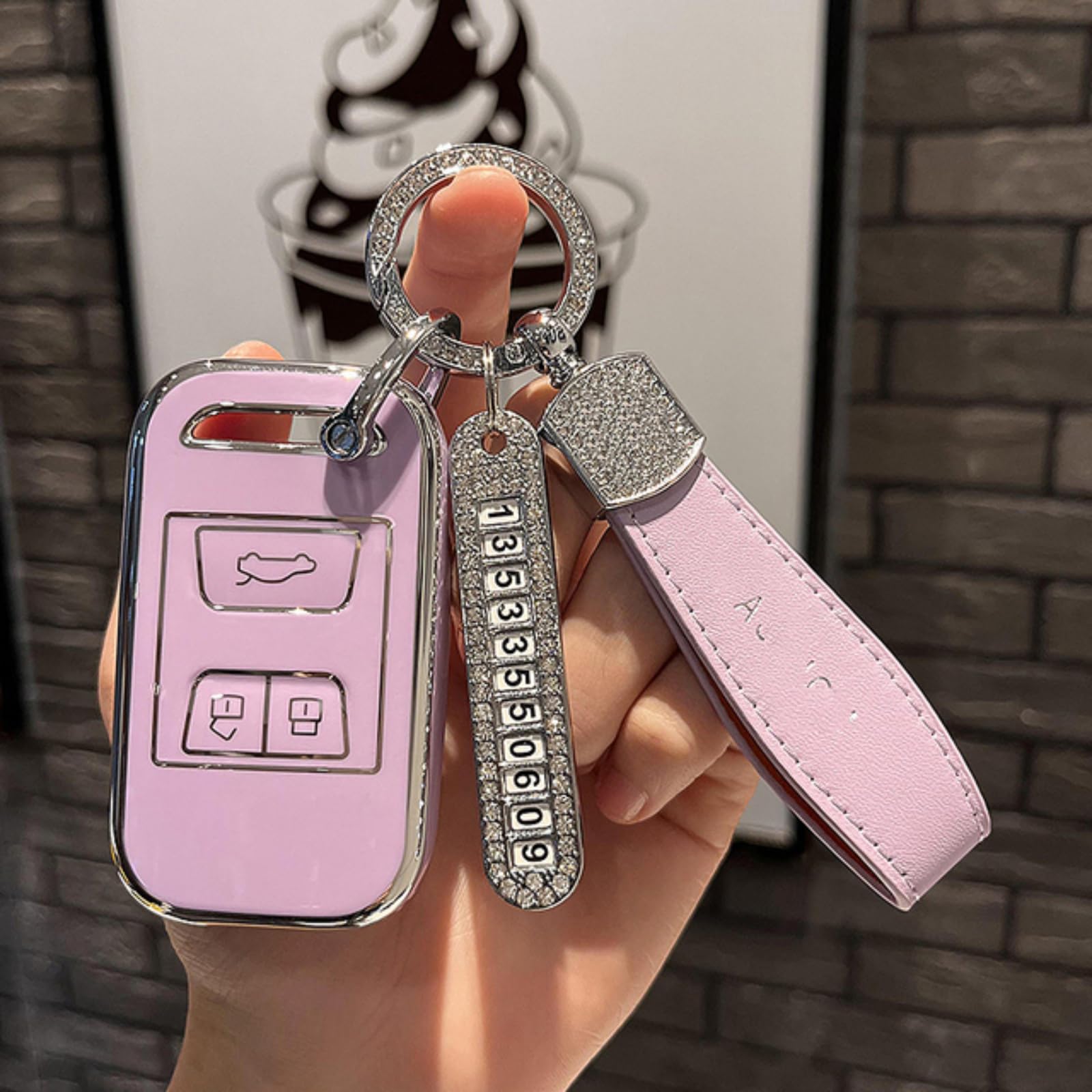 Funda de llave TPU para Chery Tiggo y Arrizo de 2019 a 2023 8