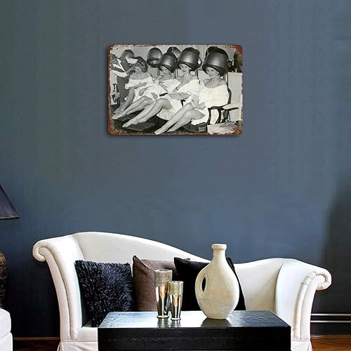 Miniatura 4 de Hair Salon 90s Retro Barber Store Retro Beauty Salon Poster Wall Art Paintings Canvas Wall Decor Home Decor Living Room Decor Aesthetic 20x30cm Style