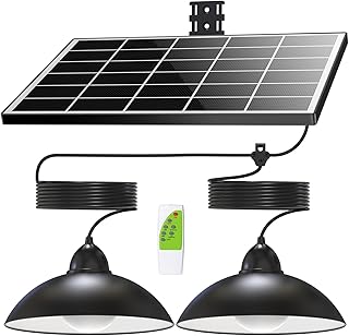 Solar Double Bulb Solar Shed Lamp
