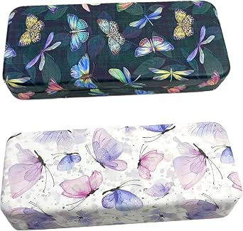 Éui à Lunettes Rigide PERFECTSIGHT Coque Protection PU Cuir - Modèle Mignon Dessin Animé Avec Chiffon Microfibre