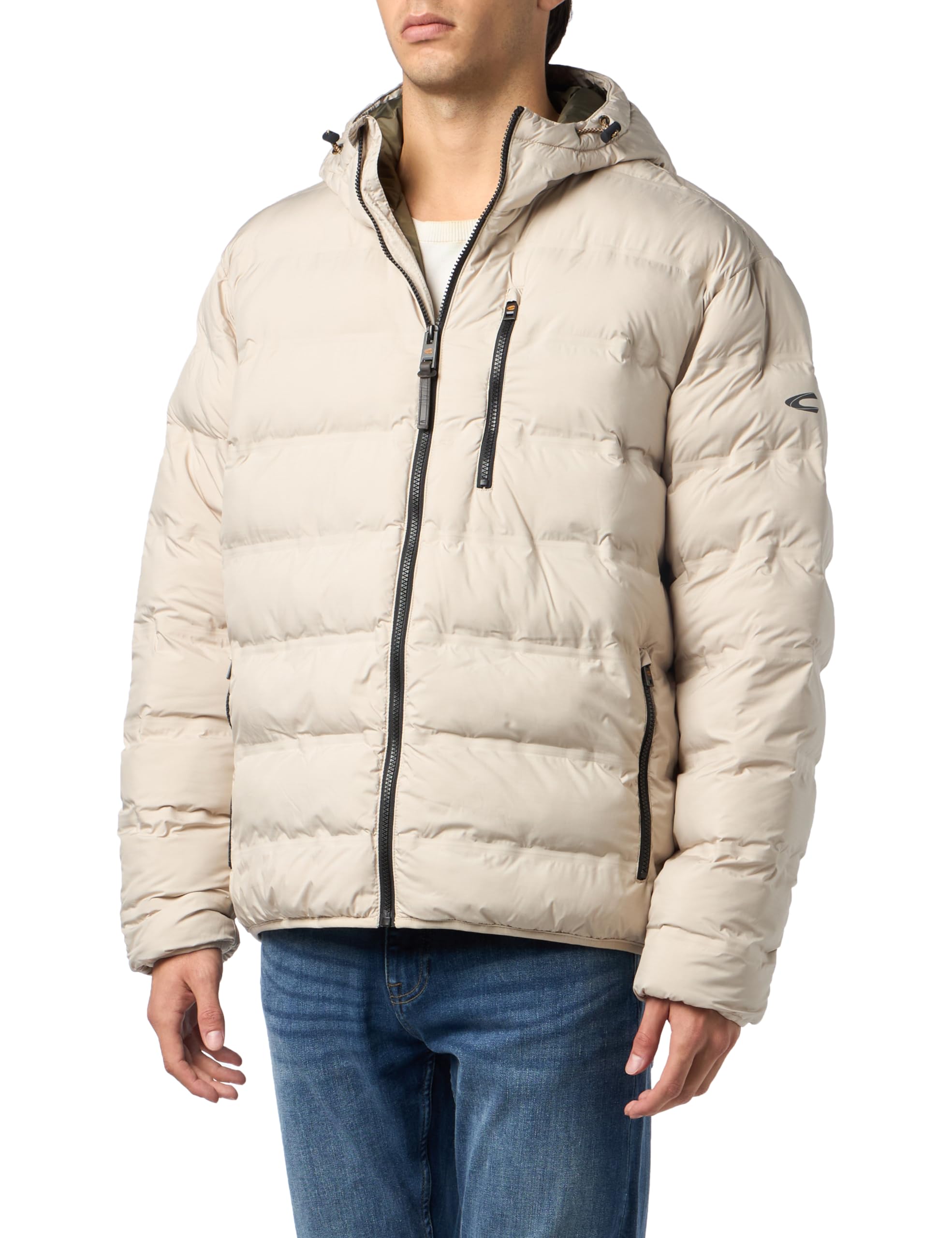 Veste teXXactive camel active blanc blouson coupe-vent homme