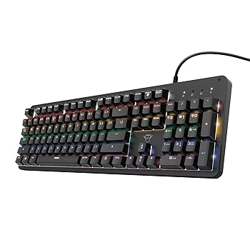 Trust Gaming GXT 1863 Thaz Mechanical Keyboard with UK Layout Black