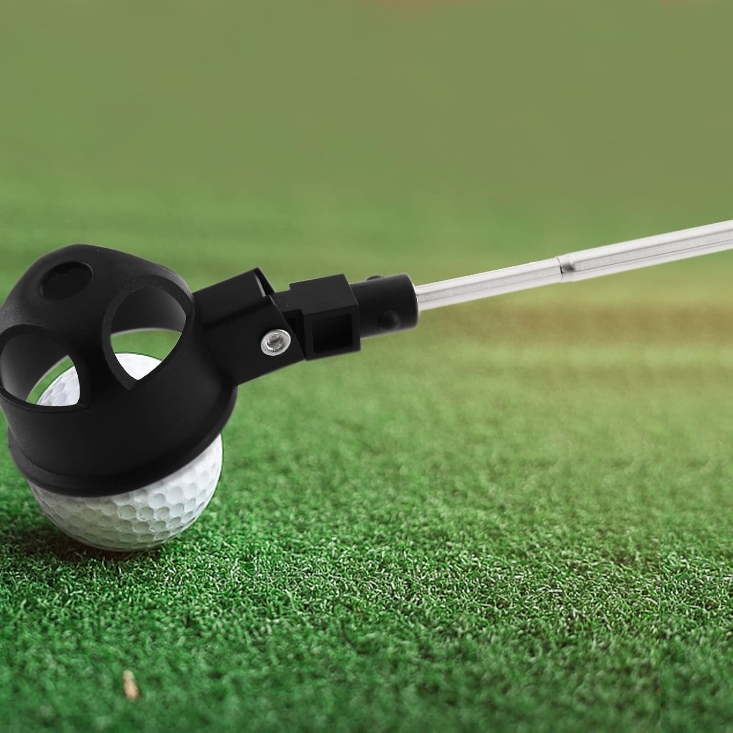 review Jucoan 2 Pack Golf Ball Retriever Telescopic, 6.5 Feet Extendable Golf Ball Picker, Stainless Steel Shaft with Automatic Locking Scoop for Water, Golf Ball Grabber Tool Golf Gift for Men