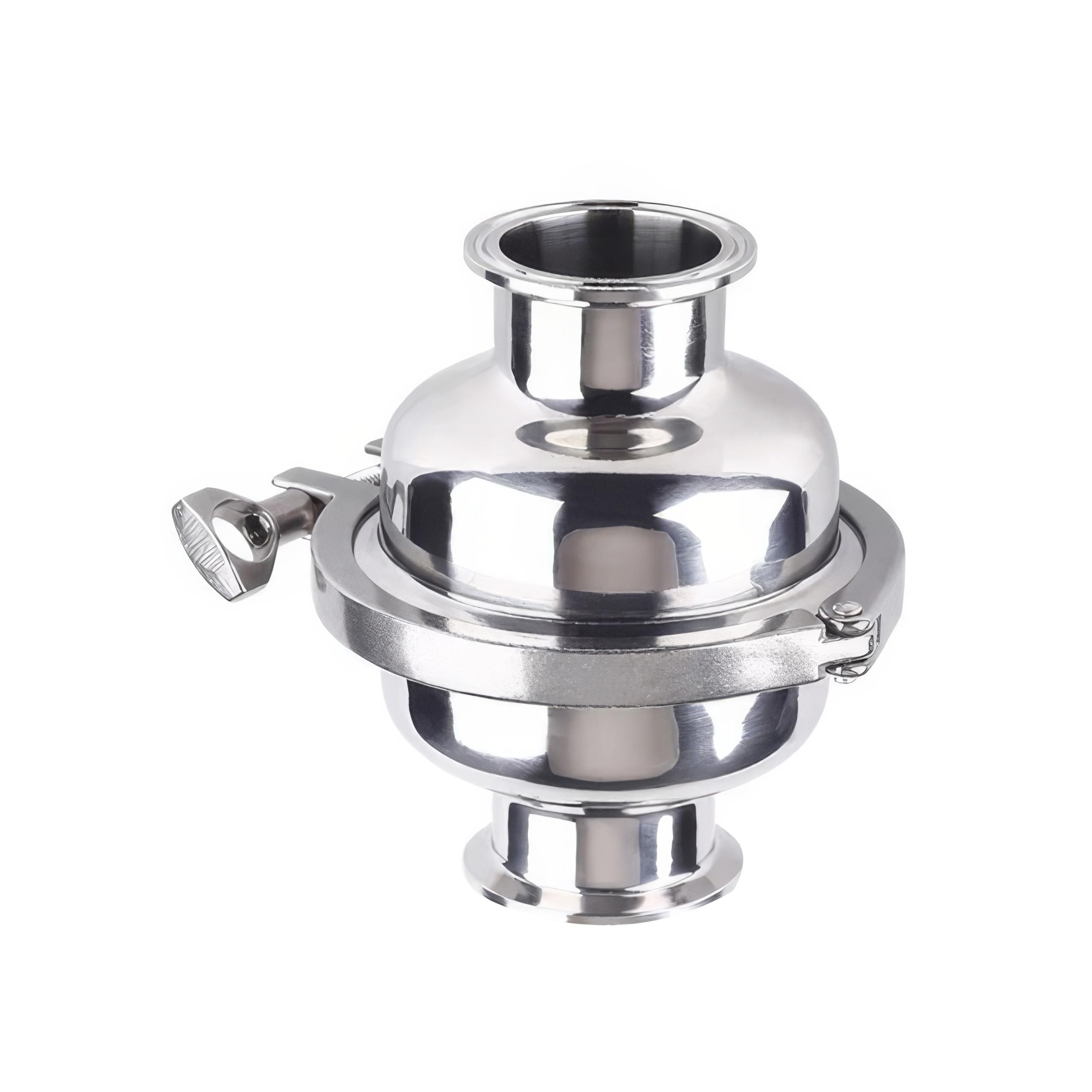 Filtre à Bille Sanitaire Tri-Clamp 64mm en inox 316 100 mesh