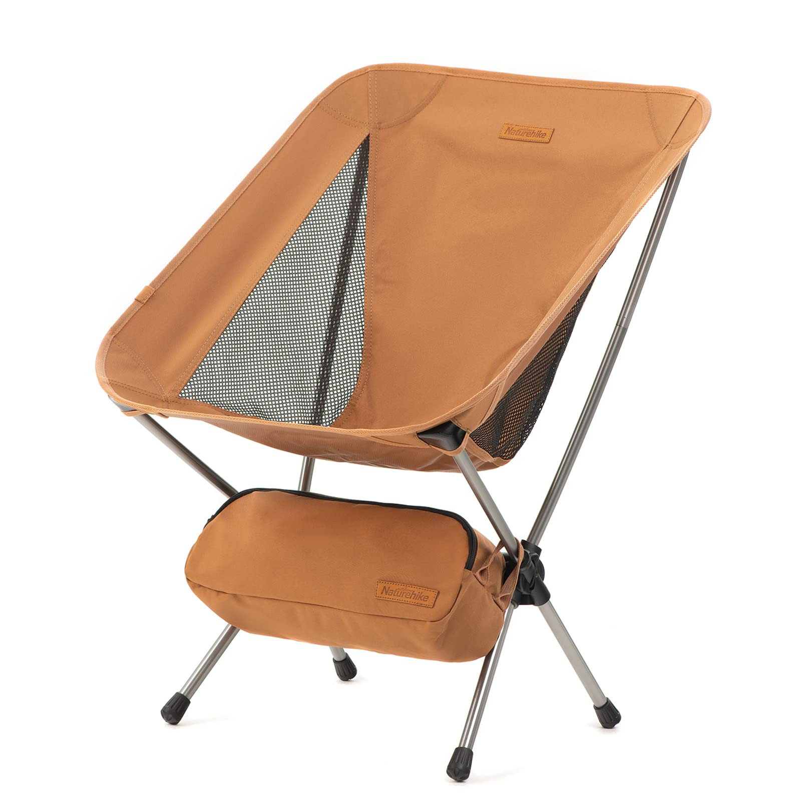 NaturehikeCamping Chair, Foldable Chair with Storage Bag, Outdoor Portable  Chair for Adults, Lightweight, Supports 330lbs, Backpacking Chair