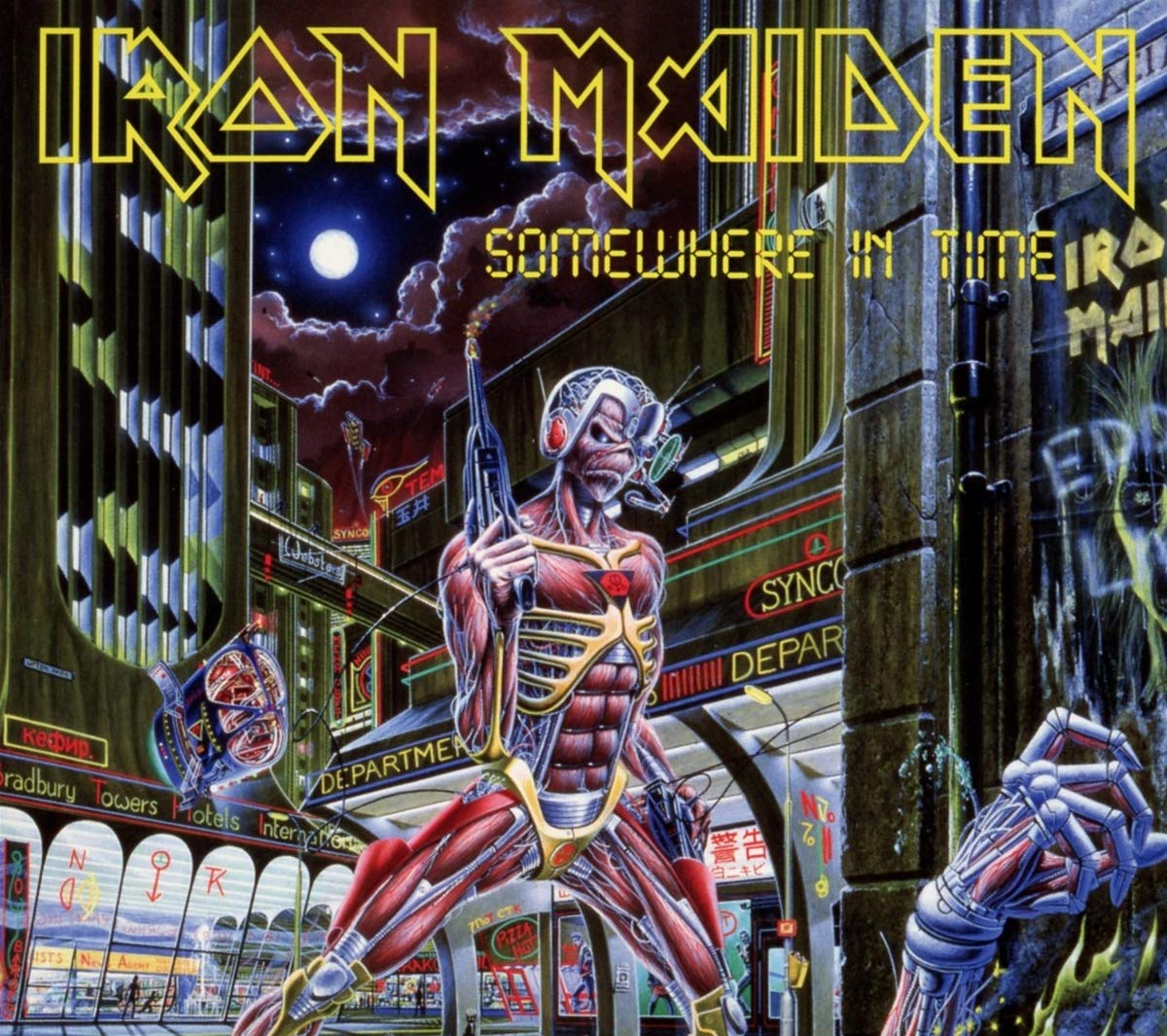 Iron Maiden - Somewhere in Time  ( Remastered 2015 )  NEW CD (sealed)