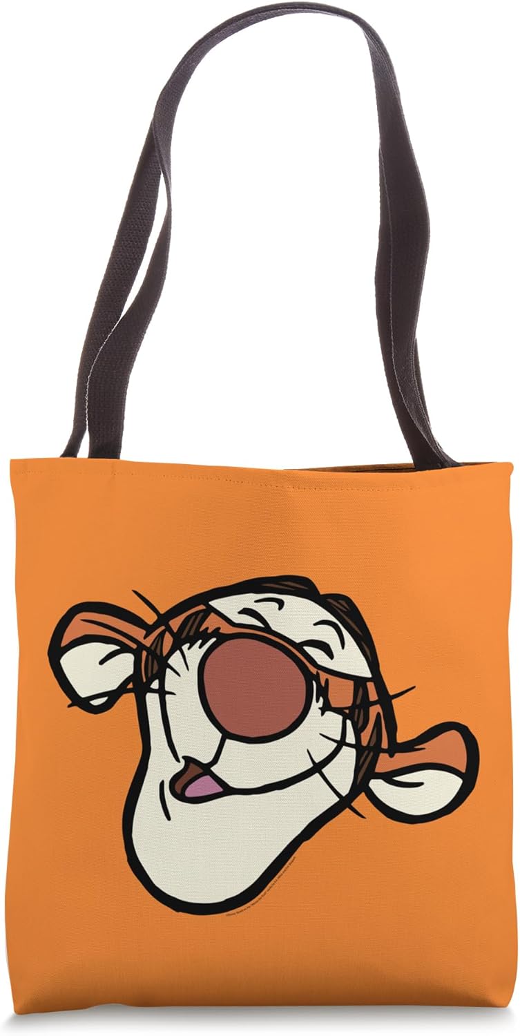 Disney Winnie the Pooh Tigger Happy Big Face Costume Tote Bag