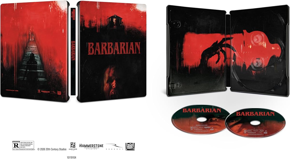 Barbarian - 4K UHD/BD Combo + Digital + Steelbook