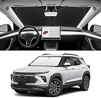 Vista 40 de Parasol de parabrisas de ajuste personalizado para Nissan Titan 2017-2024, bloquea los rayos UV y el calor, parasol de ventana delantera, fácil