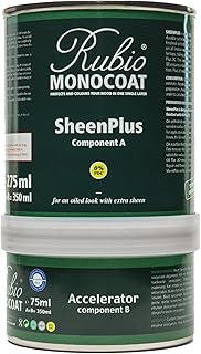 SheenPlus 560 ft² | 0% VOC Satin Look Sheen Enhancer & Wood Finish for Interior Surfaces, Furniture, Floors, Countertops & Tables Finished with Oil Plus 2C | 350 ml