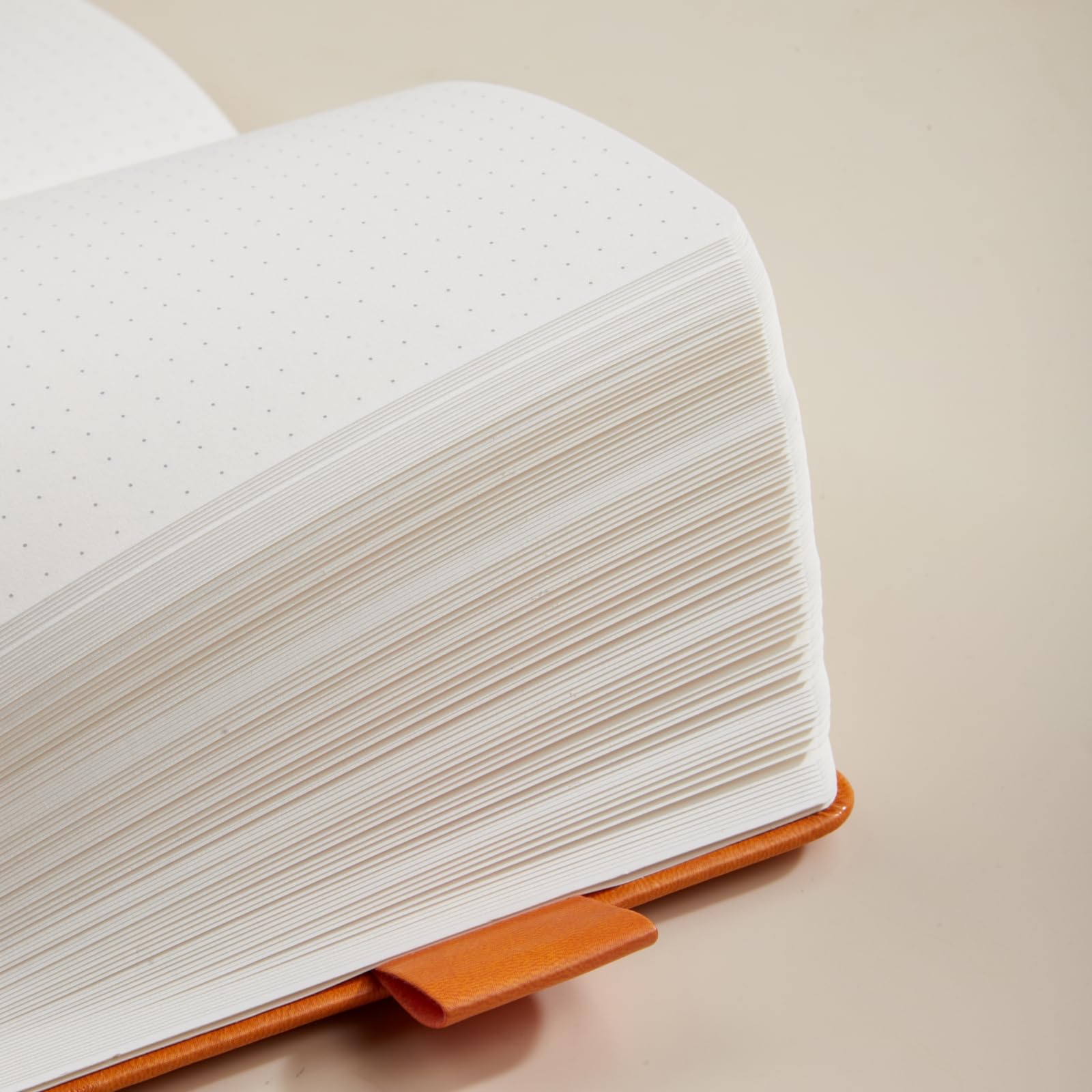 Dotted Journal, A5 Hard Cover Dotted Journal with Premium 100 GSM Thick Paper, Pen Loop, Inner Pocket, Elastic Banded - Image 4