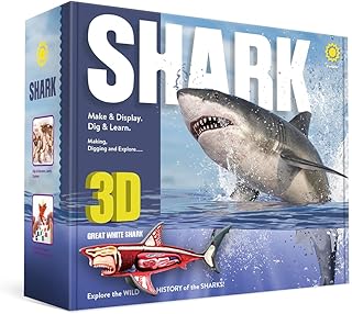 Eduman Shark Anatomy Model Kit, 6+