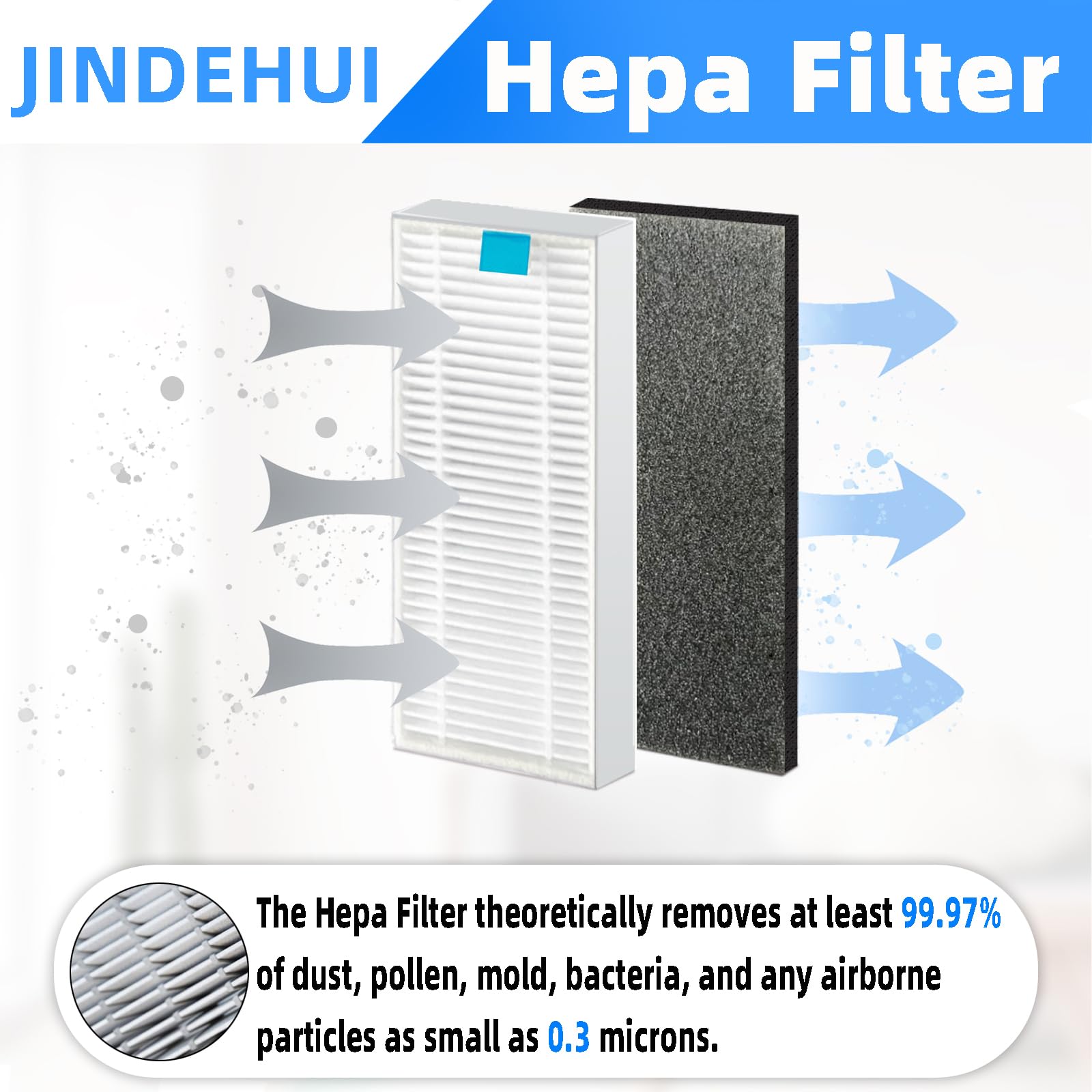 Sacchetti Ricambio Per Aspirapolvere Robot Lubluelu SL60D/SL61 - Confezione Da 10 - Foto 5