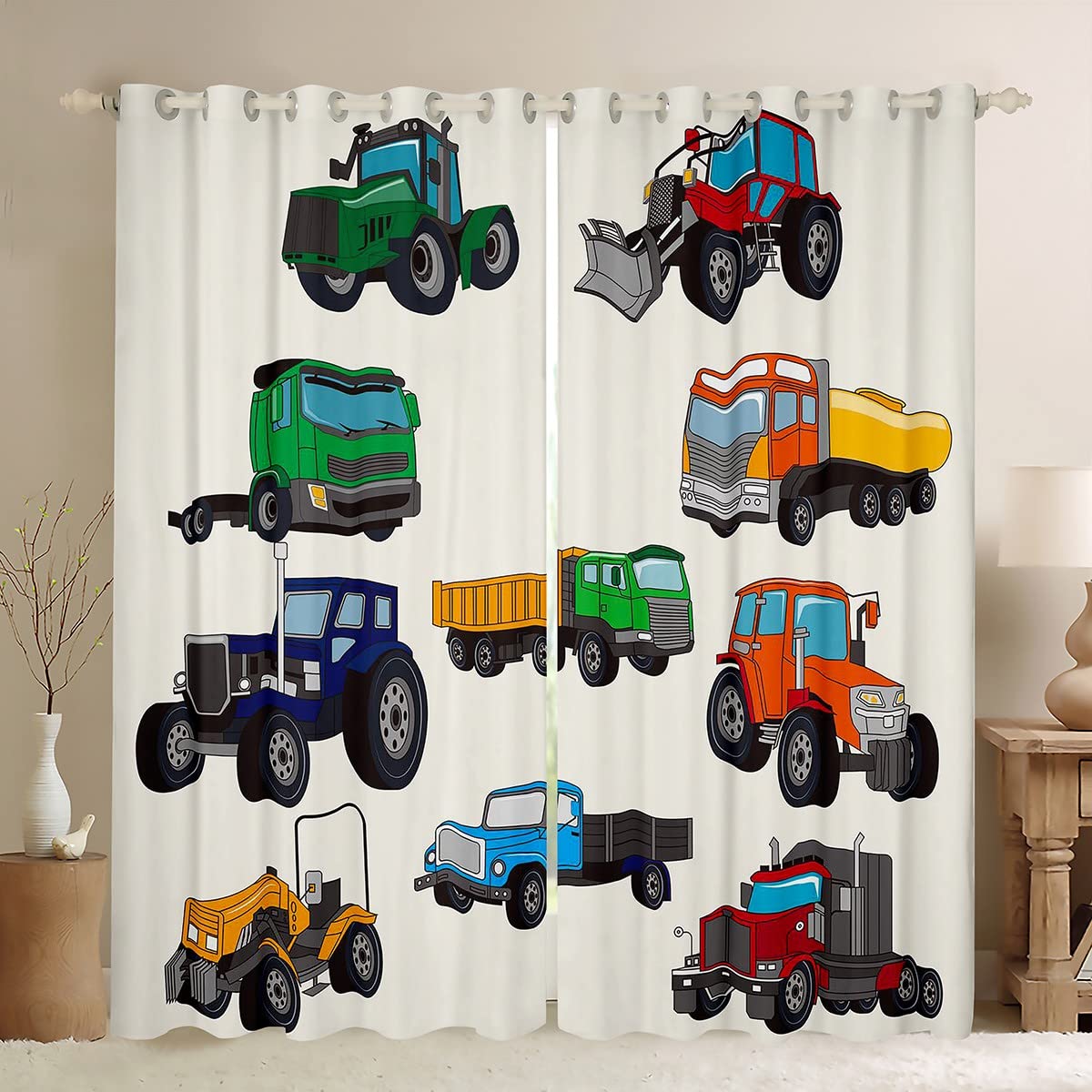 Rideaux occultants Toy Story (2 panneaux) • Rideaux pour chambre d'enfants Woody & Buzz • Panneaux de fenêtre Pixar Adventure - France