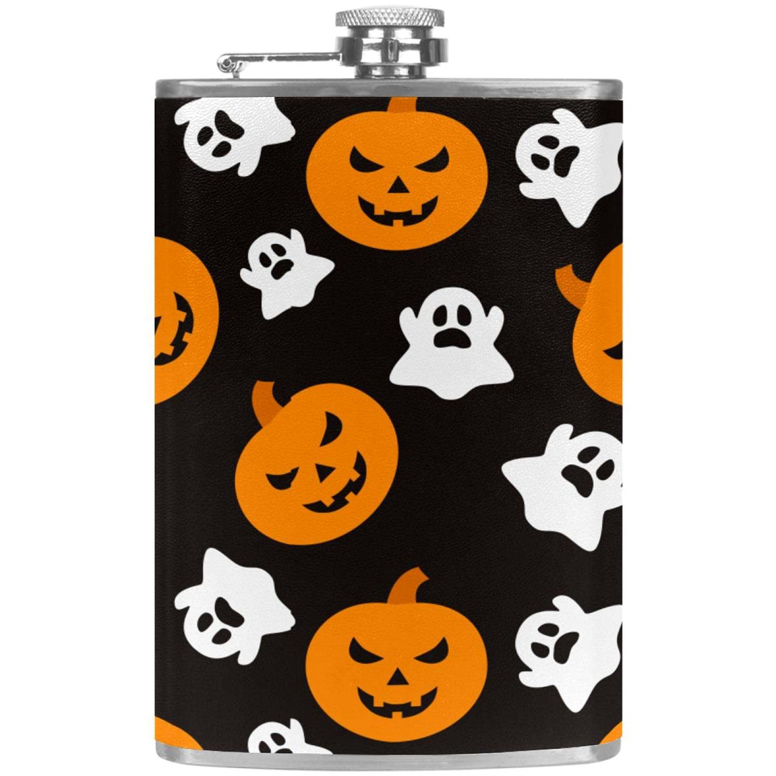 Flasque pour liqueur cadeau d'Halloween avec entonnoir de fête et bar