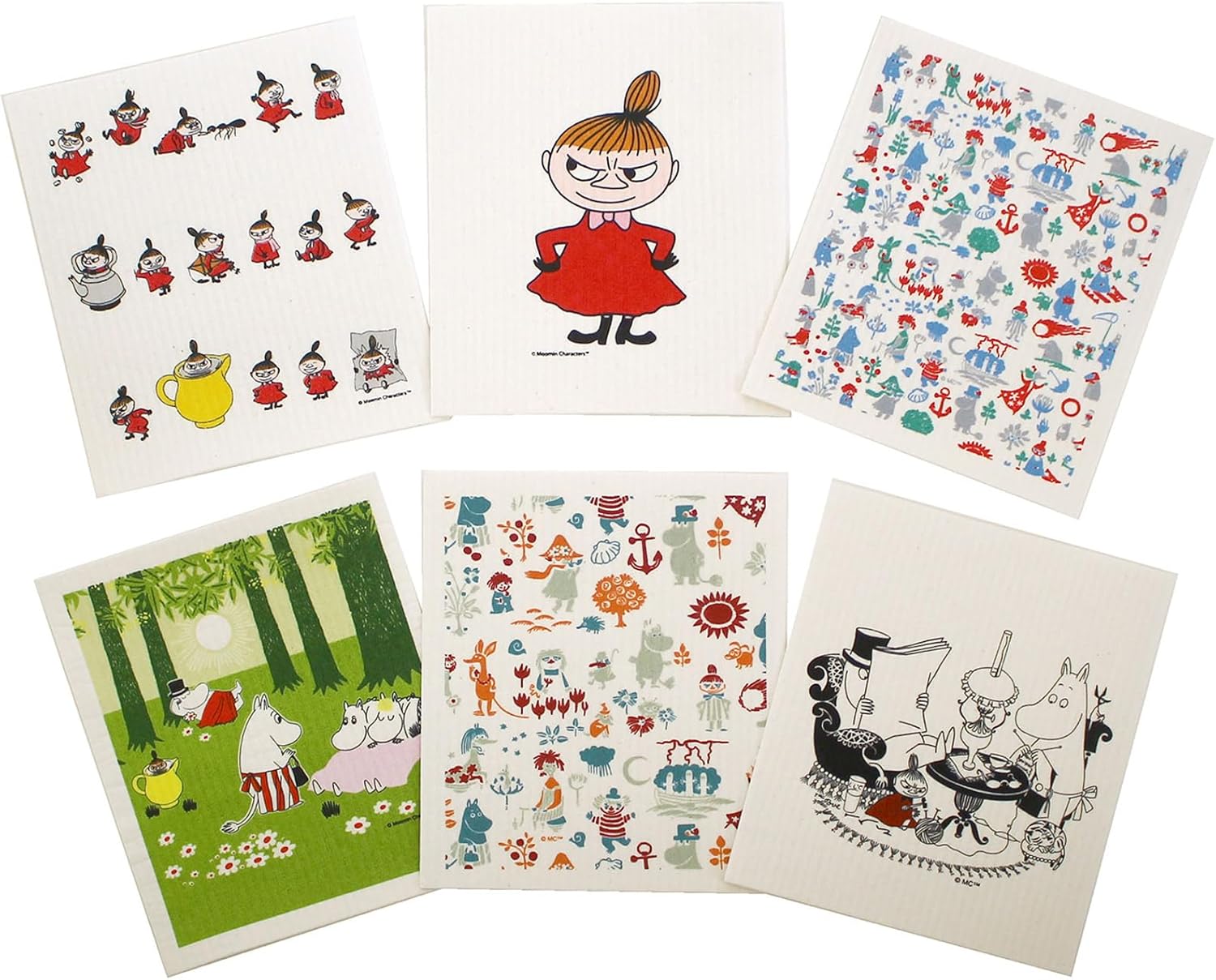 E.oct(イーオクト) スポンジワイプ ムーミンシリーズ