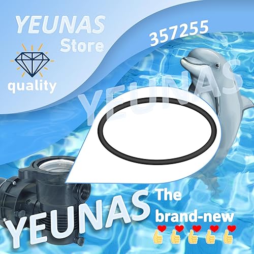 Miniatura 2 de 357255 357 Reemplazo de junta tórica de tapa para bombas Pentair SuperFlo Sta-Rite SuperMax de alta presión y OptiFlo para piscinaspa (2 unidades)