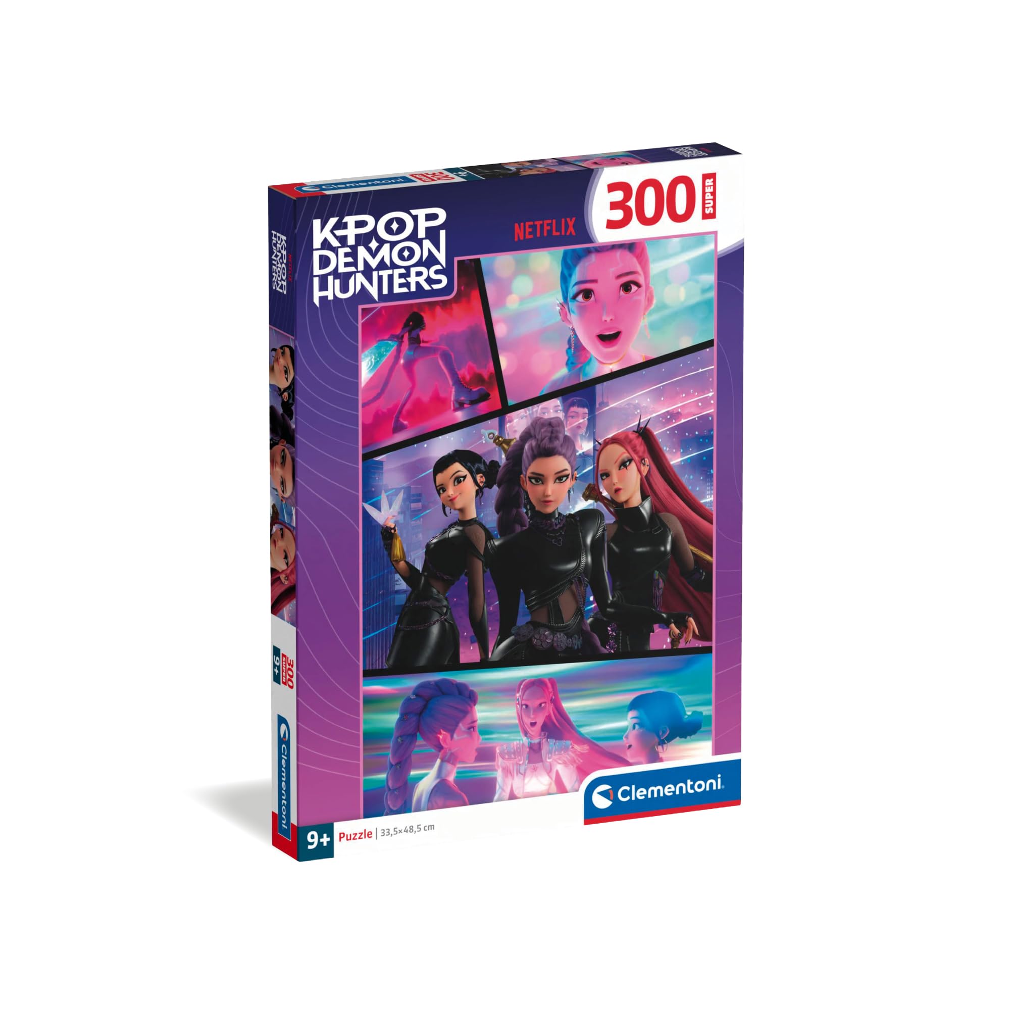 CLEMENTONI PUZZLE 300pc SUPER - KPOP DEMON HUNTERS