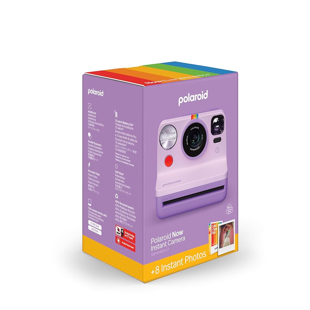 Amazon.com : Polaroid Now 2nd Generation I-Type Instant Film