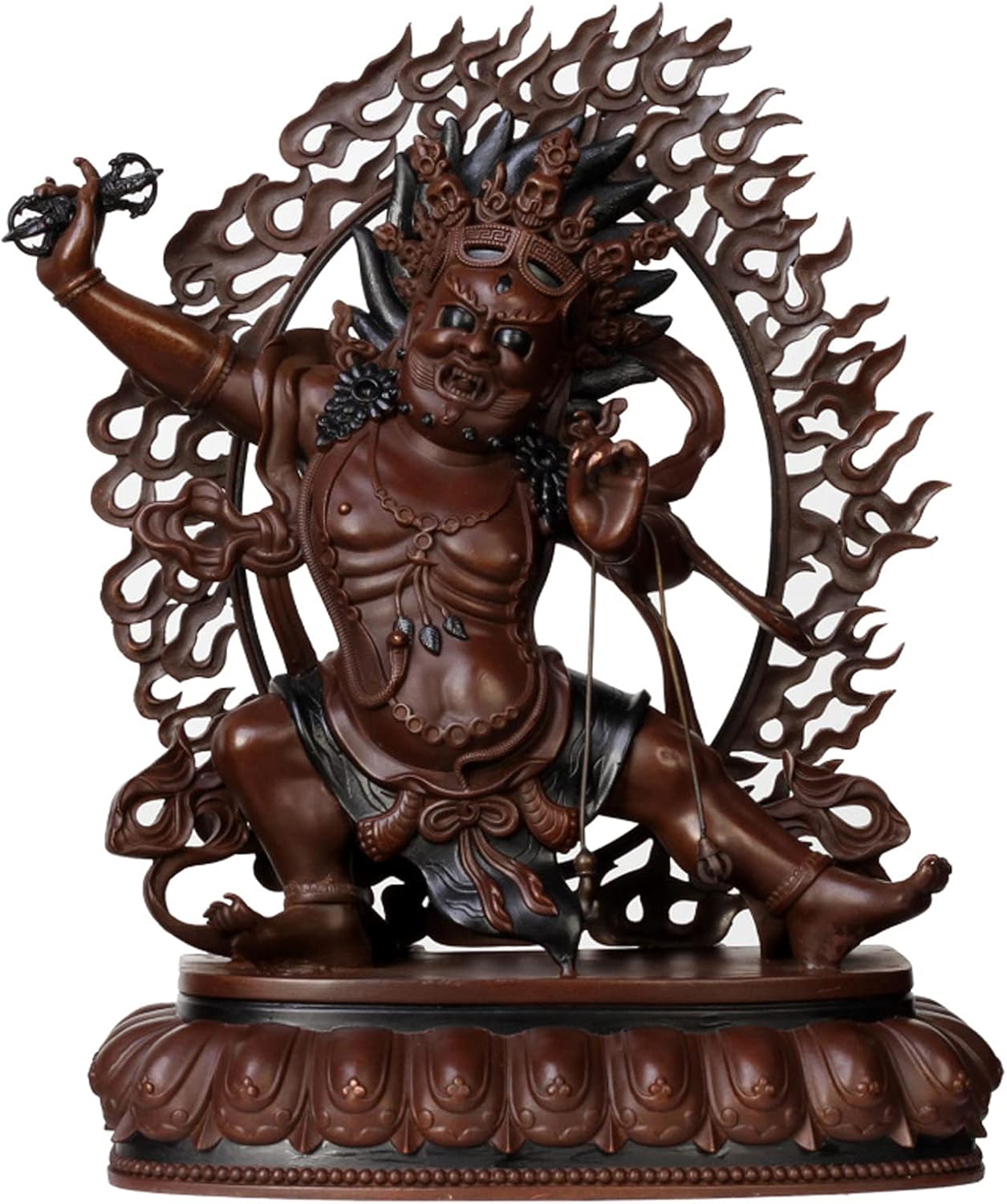 歓喜天仏像 双身立像 チベット密教 仏像 歓喜天/聖天 双身 立像 銅製