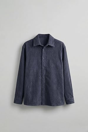 Erkek Oversize Kadife Dokulu Uzun Kollu G mlek Lacivert