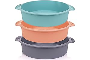 9 Inch Cake Pans Round Set of 3 - For Baking Perfection