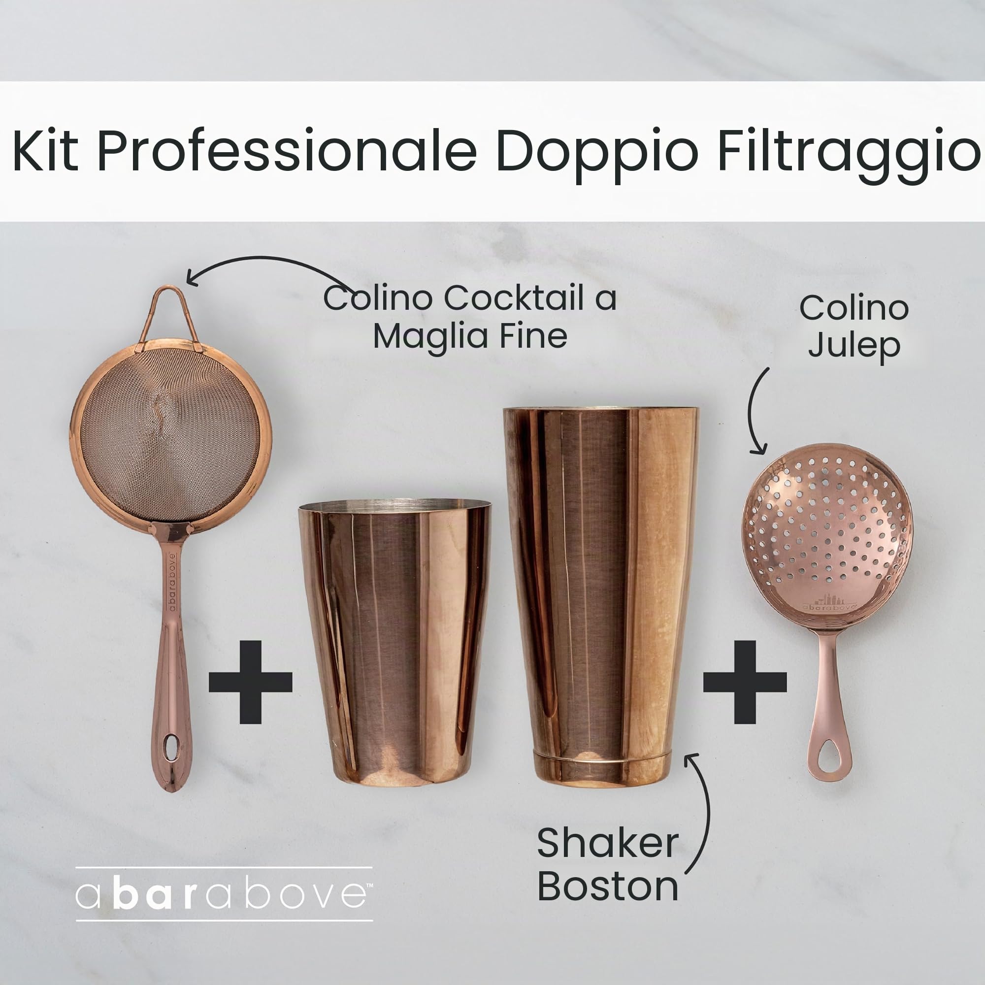 Top Shelf Bar Supply Acciaio inossidabile Boston shaker: 2 pezzi: professionale barista cocktail shaker 18 once e 28 once acciaio inossidabile