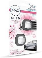 Vista 13 de Febreze Ambientador de coche con clip de ventilación, eliminador de olores, aroma ámbar automático, 2 clips