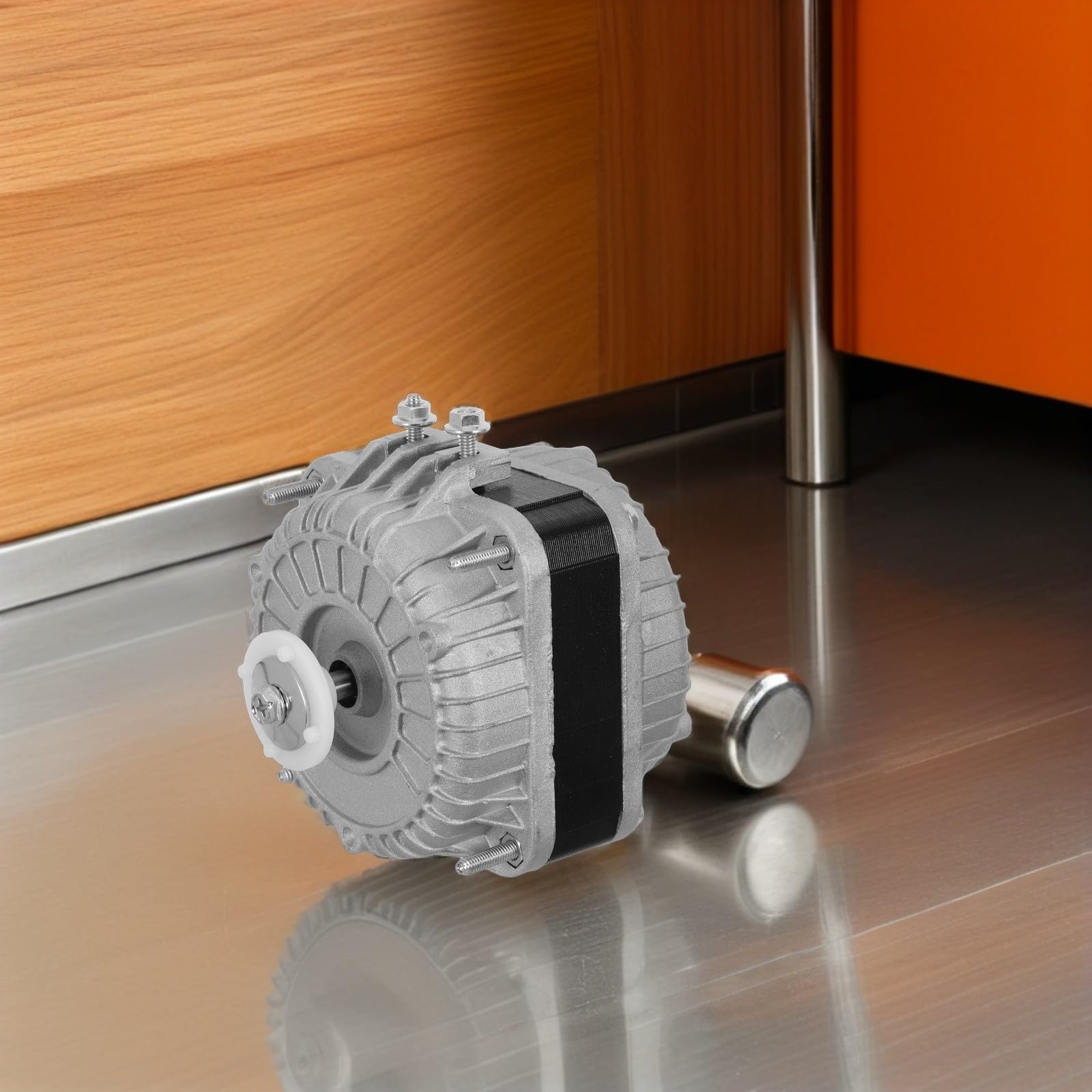 Homoyoyo Hochgeschwindigkeits Kondensatorlüftermotor Yzf10 20 für Gefrierschränke und Kondensatoren 33 W Metallmotor mit 1380 U/min 220 V für Gewerbliche Kühlgeräte und Arbeitsbereiche