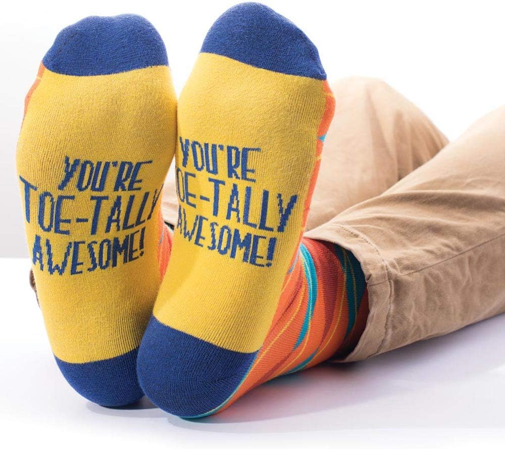 Anderson's You're Toe-tally Awesome! Dress Socks Appreciation Gifts, Employee Recognition