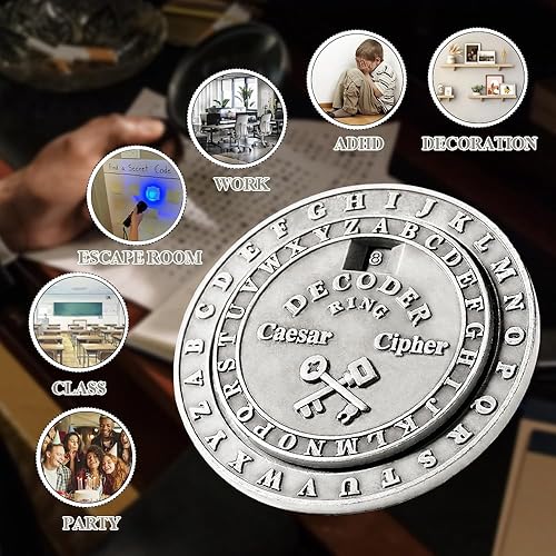 Miniatura 2 de VIGIamy Fidget Toys Adults Brain Teaser Puzzles Fidget Spinners Metal Anxiety Stress Relief Toy Mind Puzzles Escape Room Game ADHD Autism Fidget