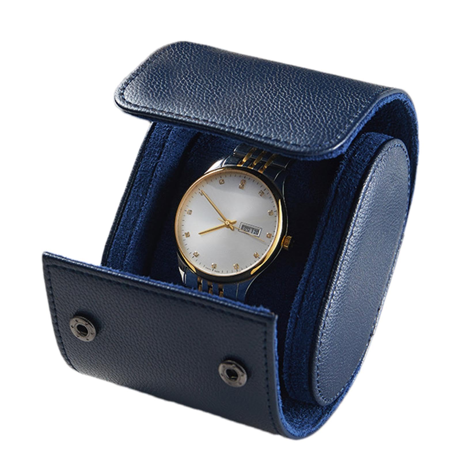 Étui de voyage pour montre et organiseur léger avec coussin amovible pour un transport sécurisé