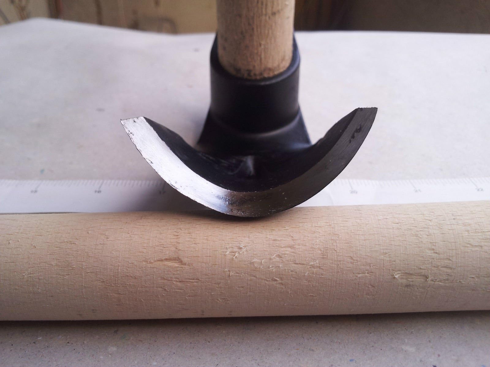 Curved Bowl Woodcarving Woodworking Adze - Small Curve - Steel 4150!!!