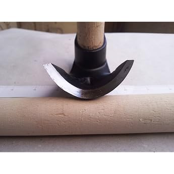 Curved Bowl Woodcarving Woodworking Adze - Small Curve - Steel 4150!!!