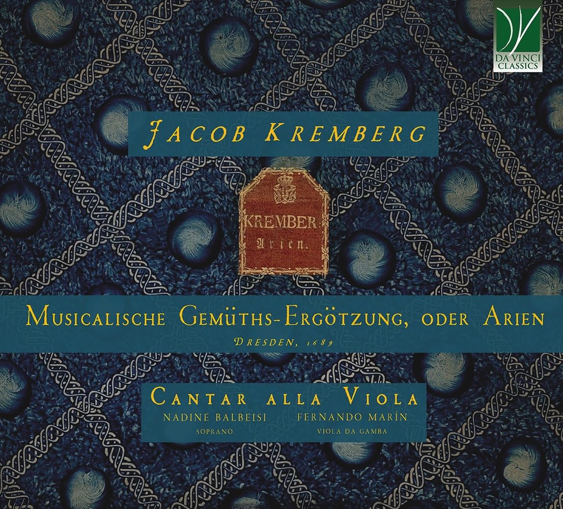 Cantar Alla Viola / Nadine Balbeisi / Fernando Marin Jacob Kremberg: Musicalisch