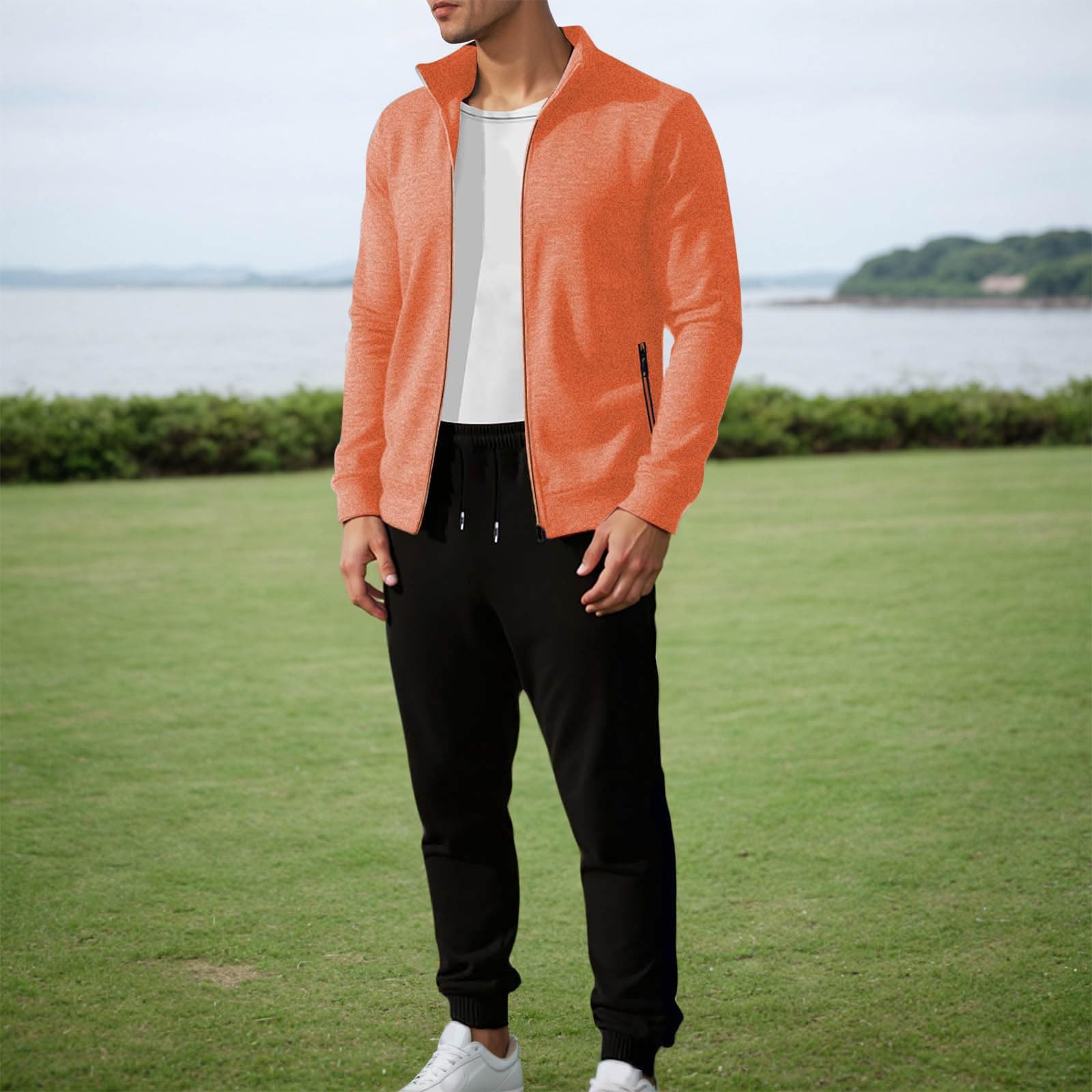 Generisch Chándal para hombre, ropa deportiva, traje deportivo, traje de ocio, para hombre, fitness, gimnasio, ropa deportiva