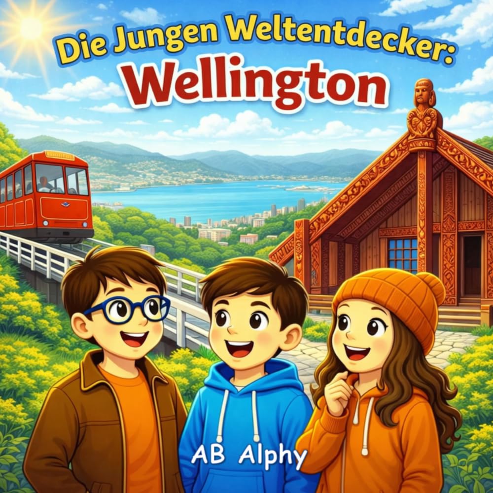 Die Jungen Weltentdecker: Wellington: Ein spannendes Kinderabenteuer durch Neuseelands Hauptstadt mit Nora, Max und Leo