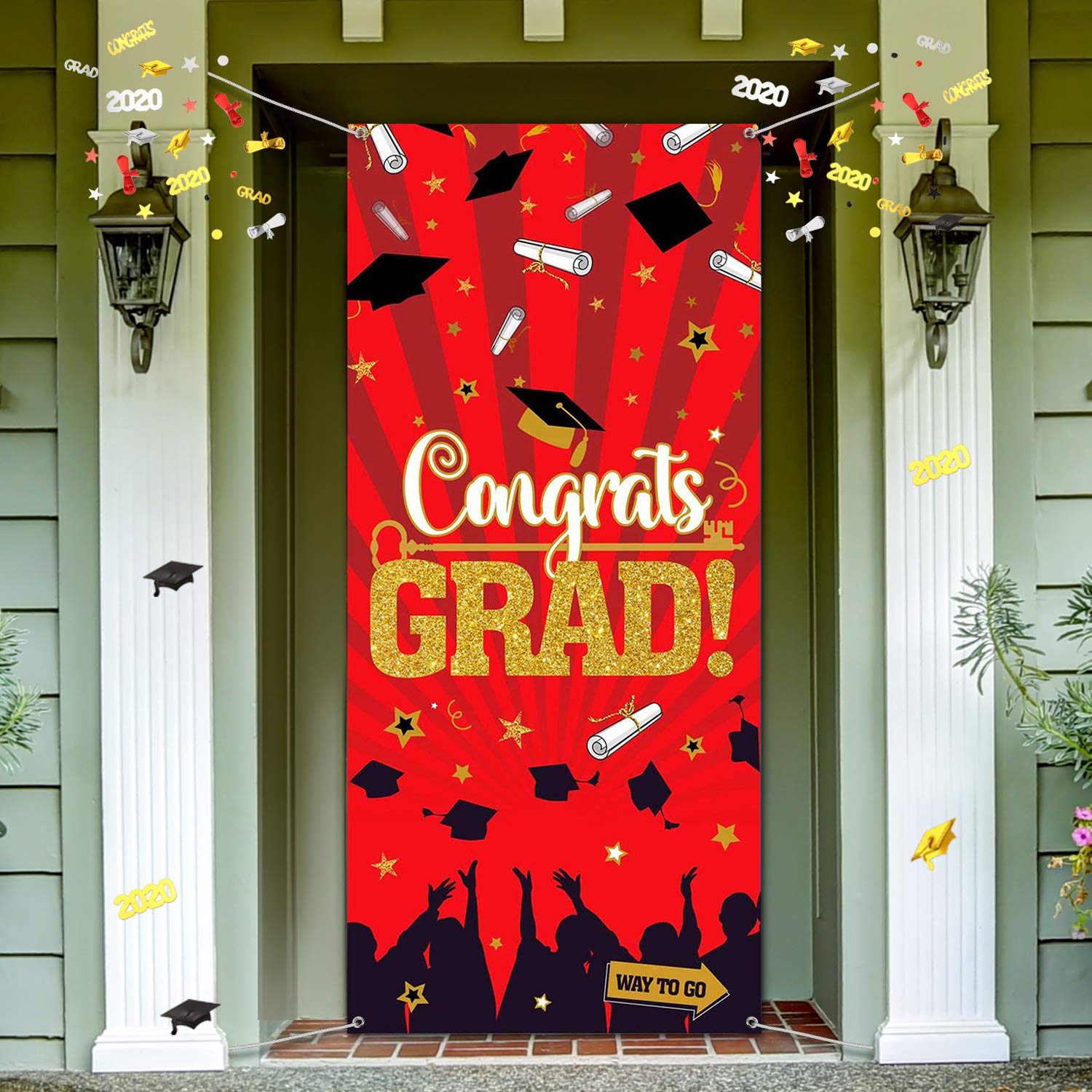 Buy 2021 Graduation Party Decorations, Large Fabric Congrats Graduation
