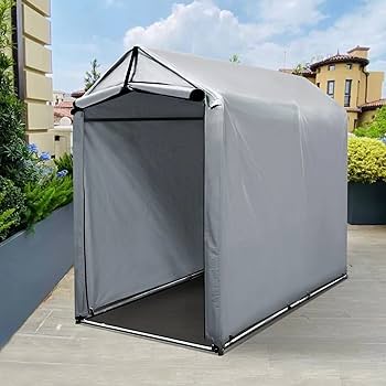 Amazon.co.jp: COVERCO サイクルハウス 幅94×奥行180×高さ157cm