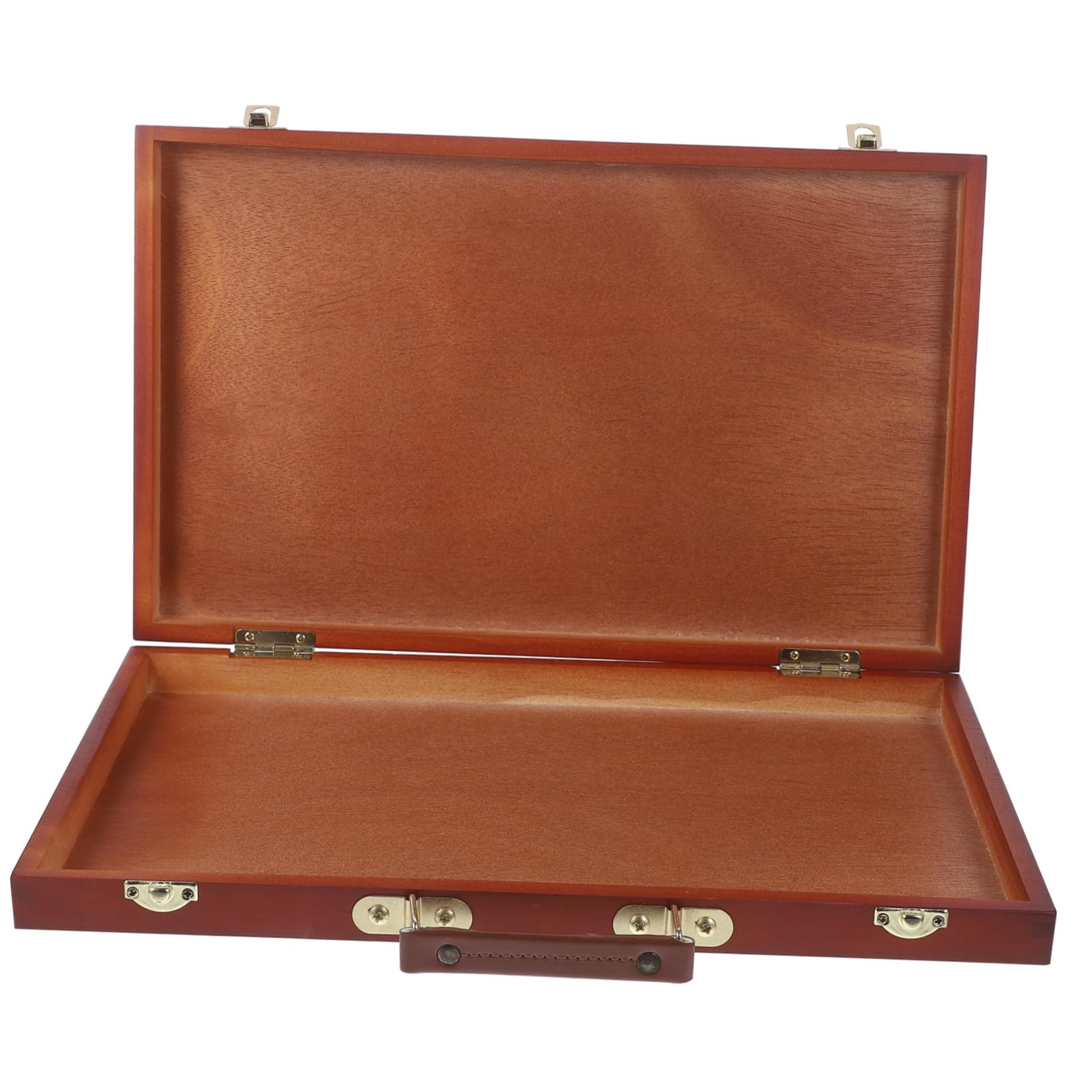 ARTIBETTER Portable Easel Drawing Box Wooden Painting Tool Case Pen Pigment Storage for Students Artists