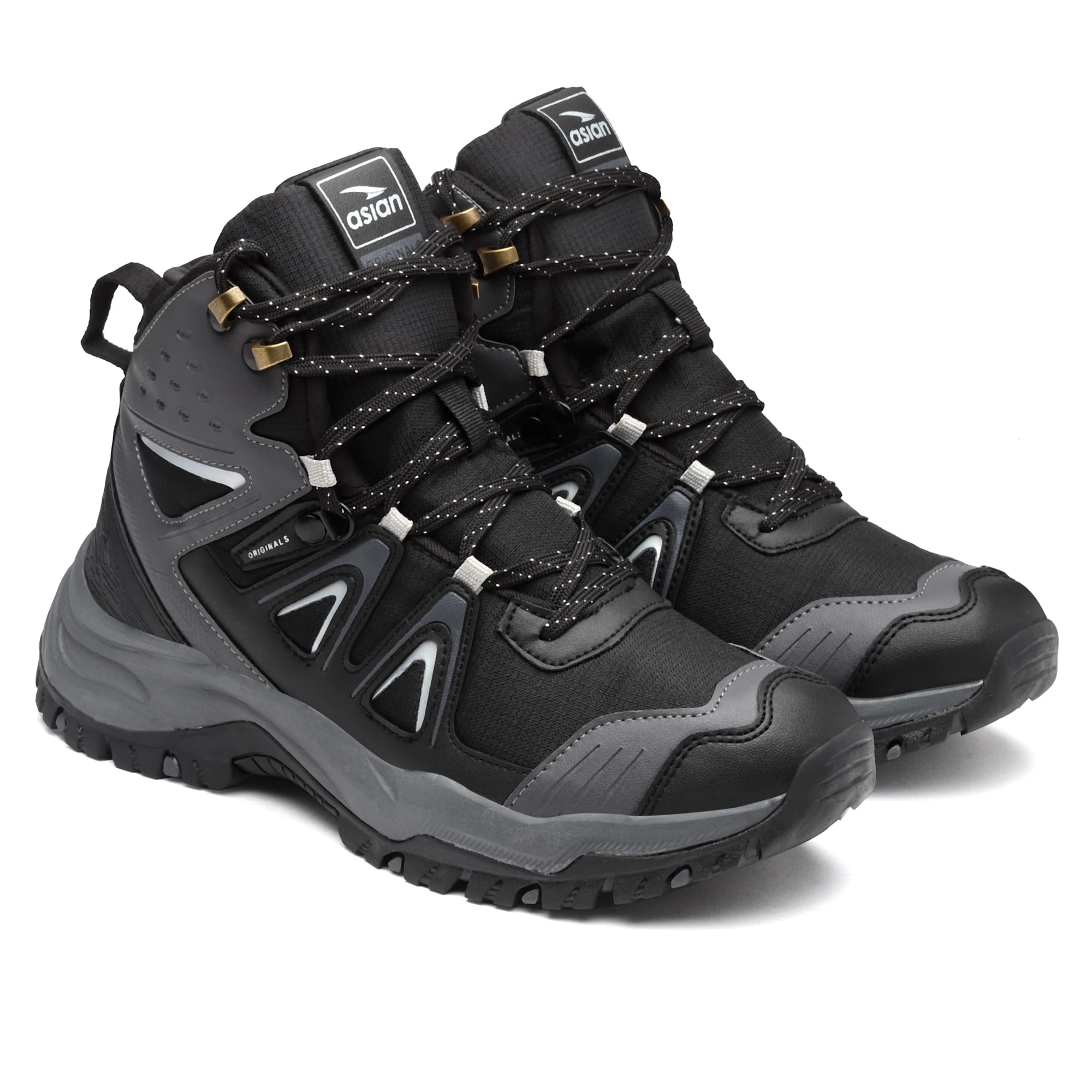 EVEREST-24 Trekking Shoes for Men Hiking Shoes for Men for Outdoor Light Weight Anti Skid Boot Shoes for Men for Comfortable Hiking Trekking Shoes Men and Boys with Phylon Sole