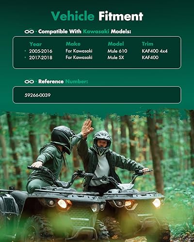 Vista 530 de SCITOO 1333081 1333947 Eje CV trasero izquierdo derecho para 2016-2020 para Polaris General 1000 2017-2020 para Polaris General 4 1000 2015-2018